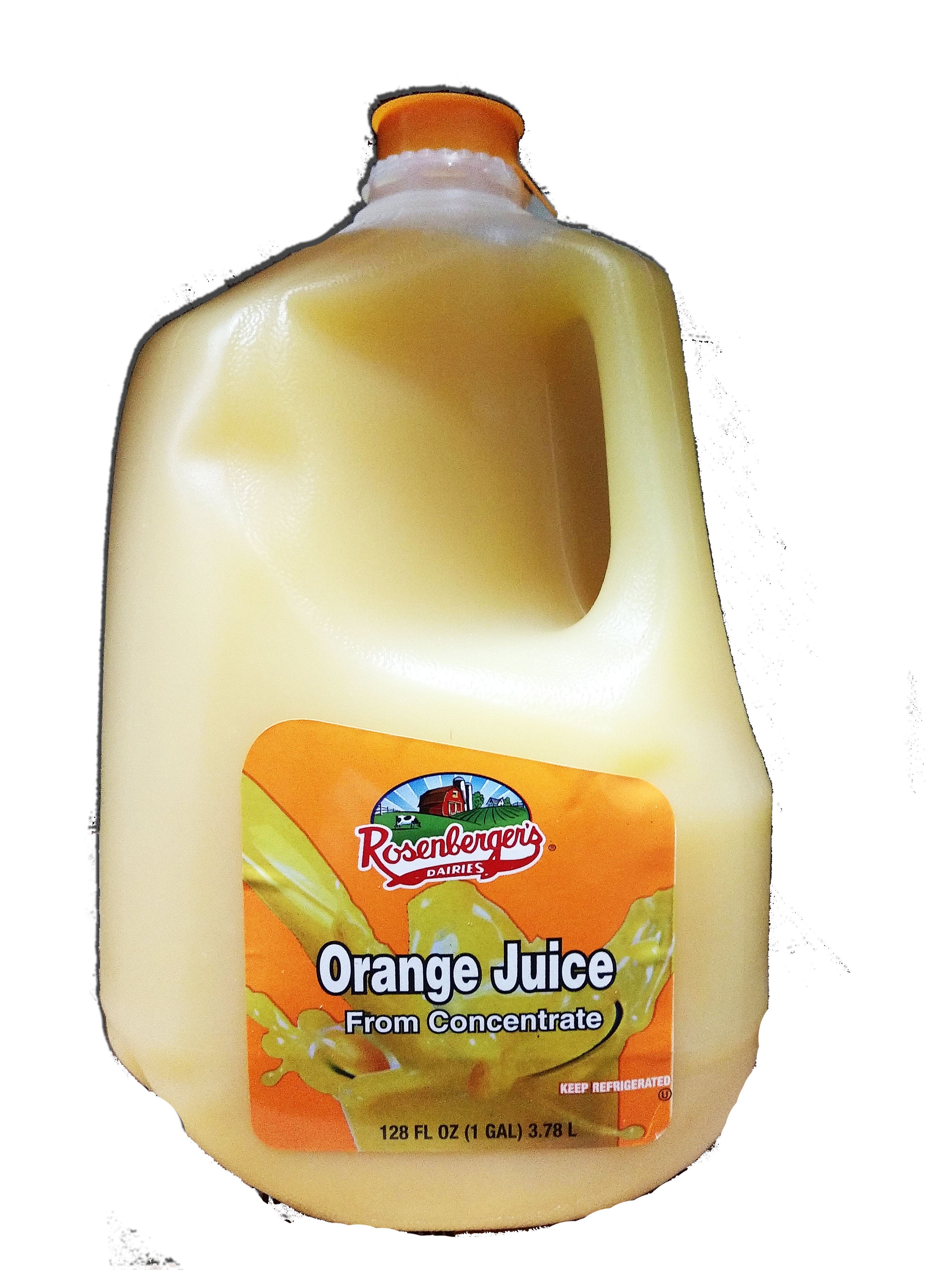 1 gallon orange juice sale